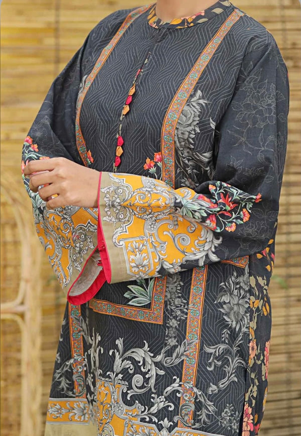 Black Khadar Kurti